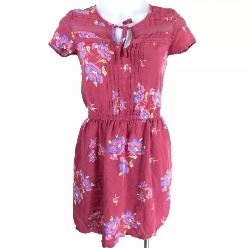 Matilda Jane Art Class Pink Floral Dress‎